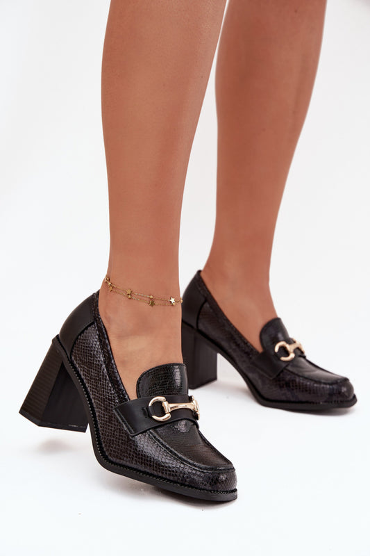 Shoes with heel model 217846 Step in style
