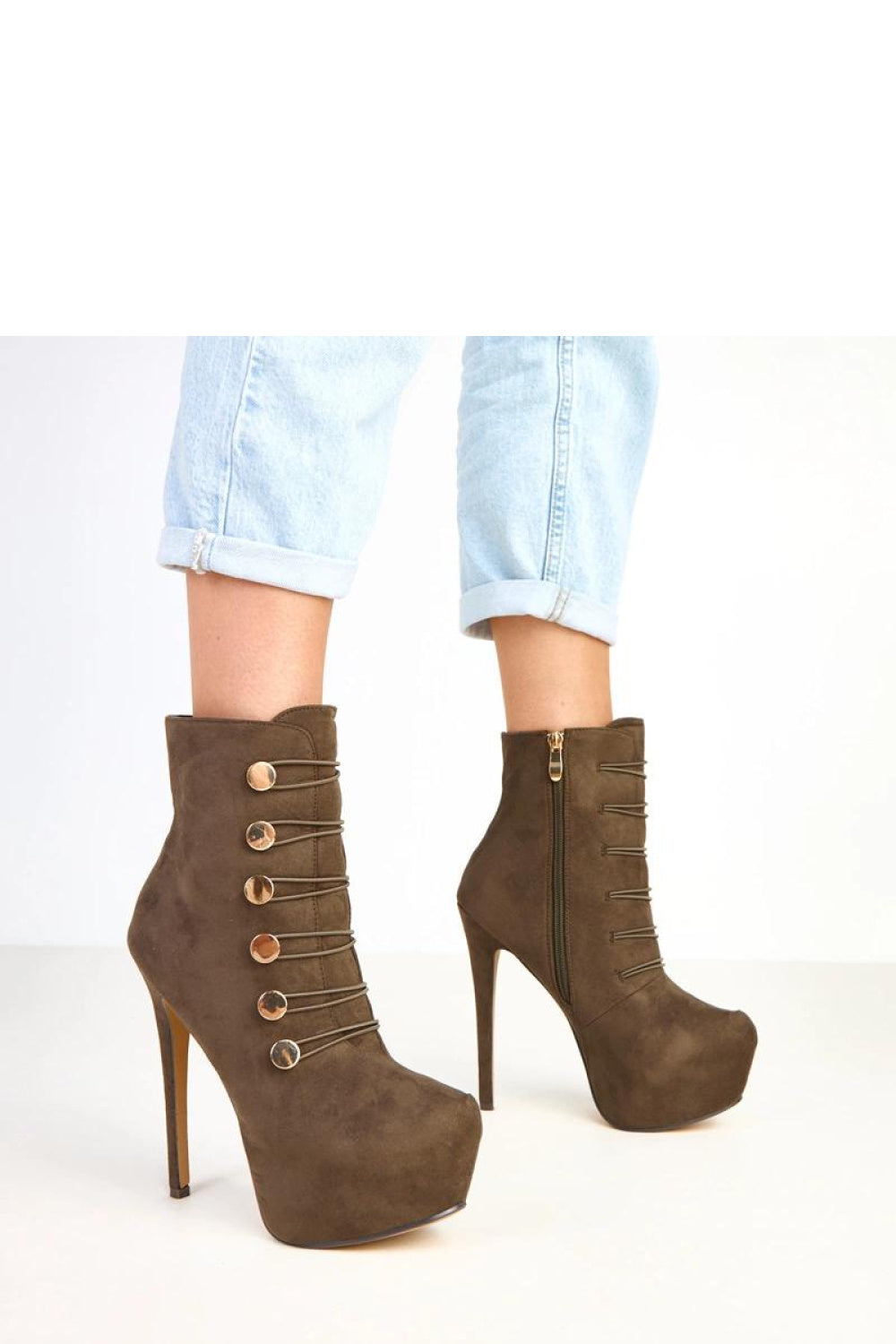 Stiefeletten mit Absatz model 217916 Solea