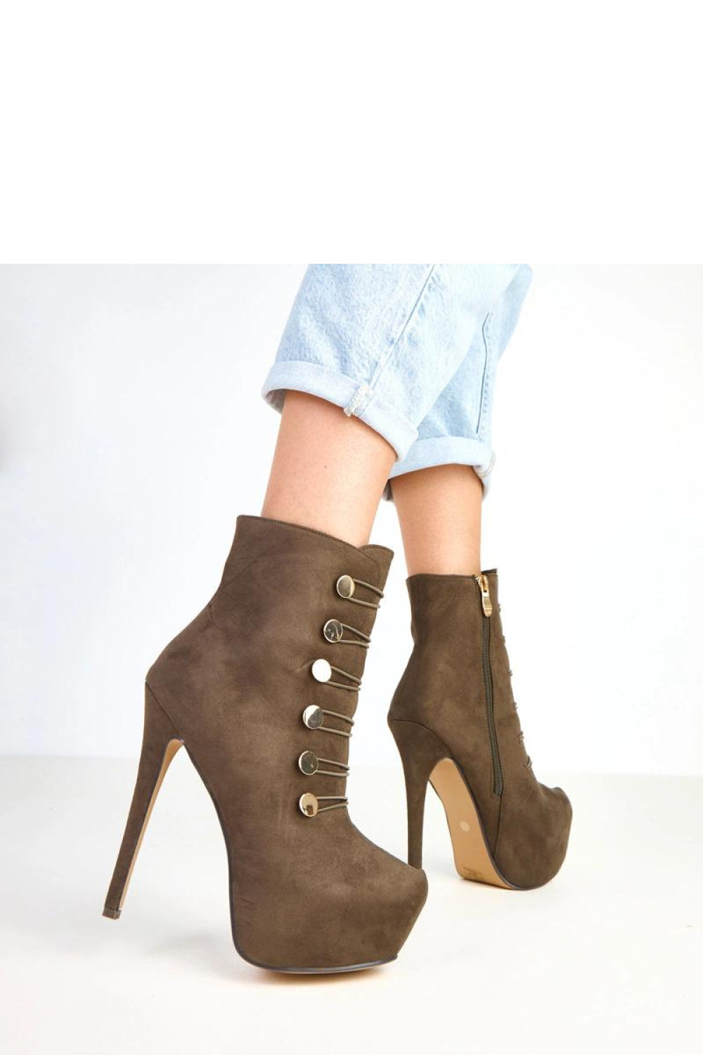 Stiefeletten mit Absatz model 217916 Solea