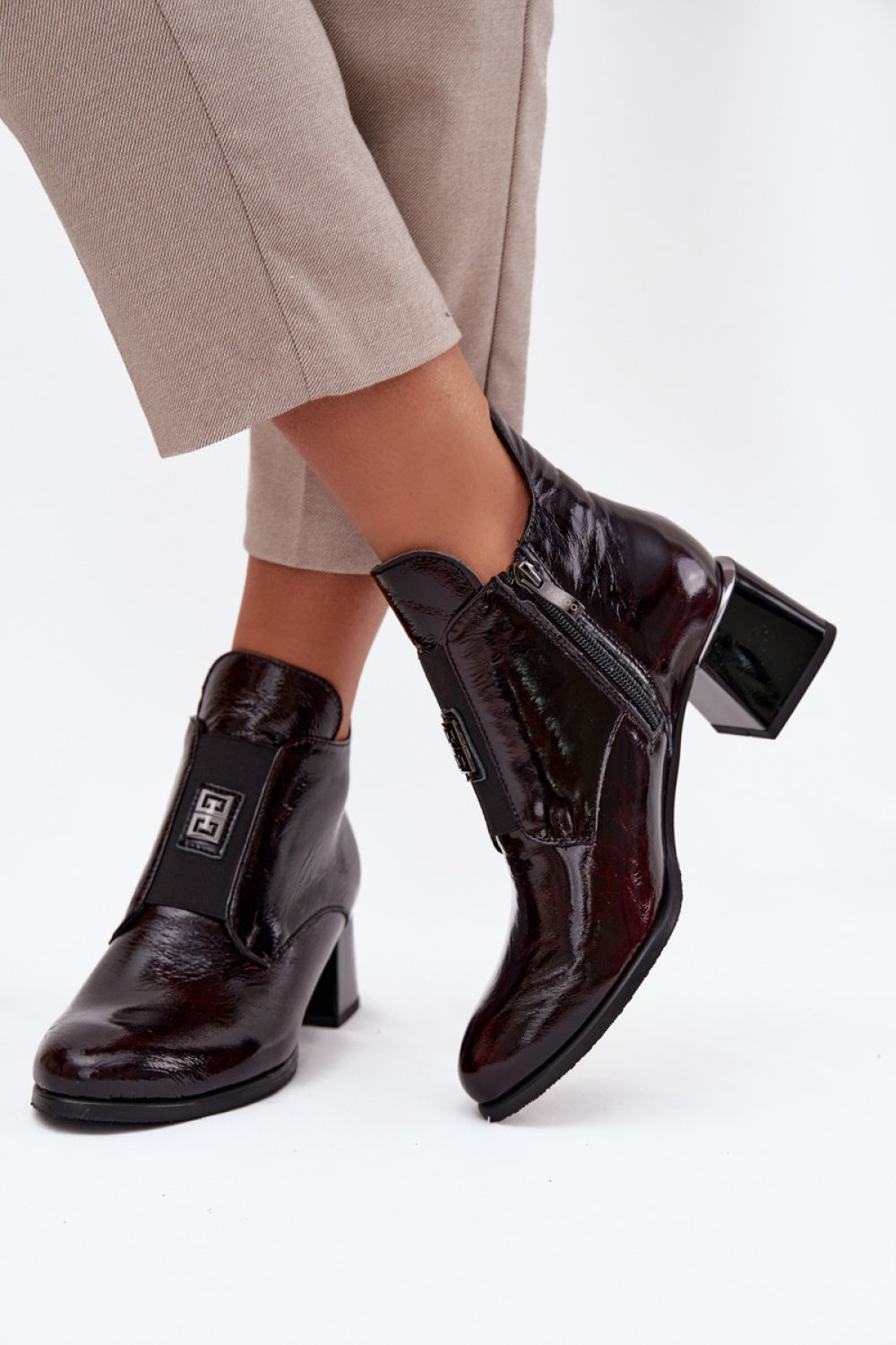 Stiefeletten mit Absatz model 218066 Step in style