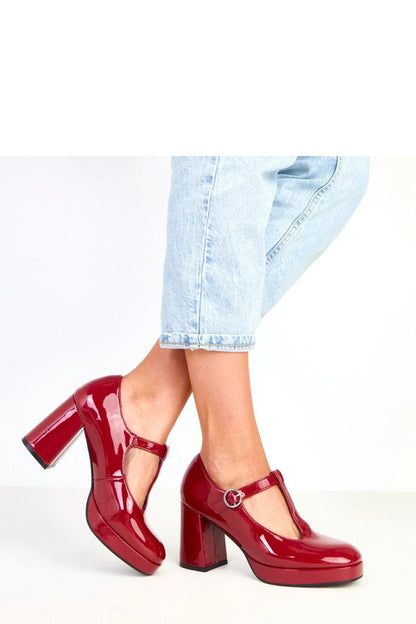 Shoes with heel model 218174 Solea
