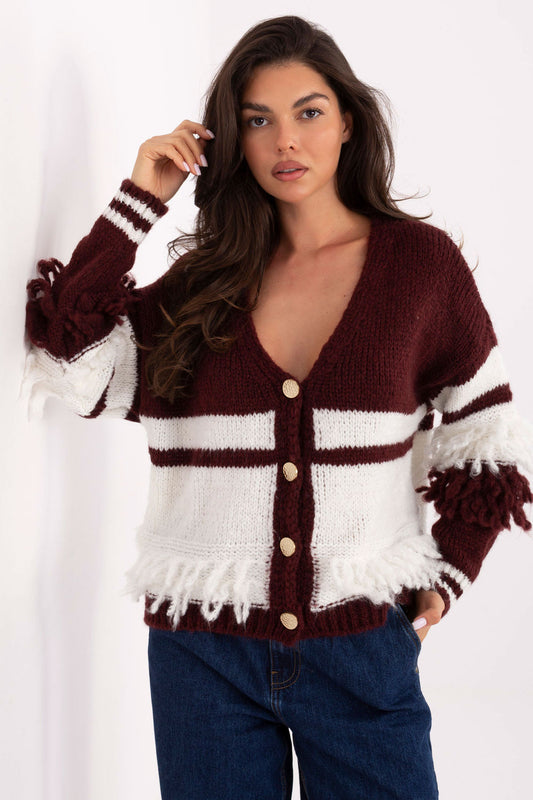 Cardigan style 218259 Italy Moda