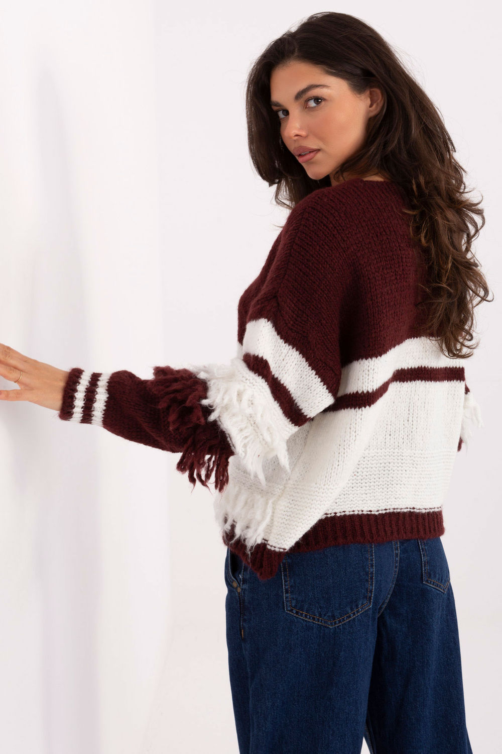 Cardigan style 218259 Italy Moda
