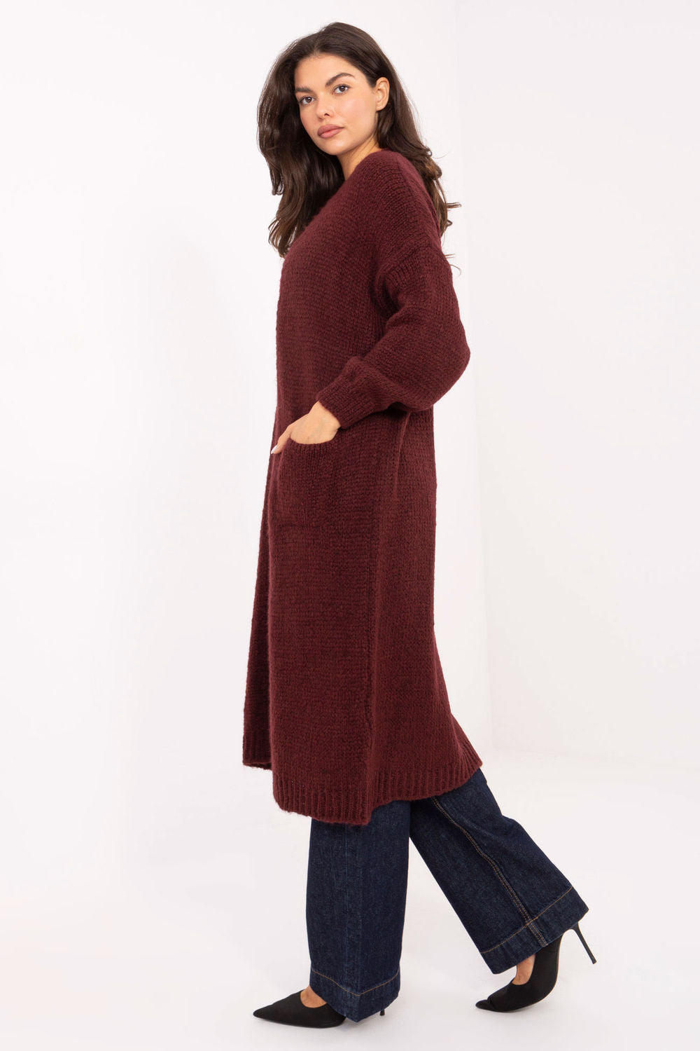 Cardigan style 218423 Italy Fashion