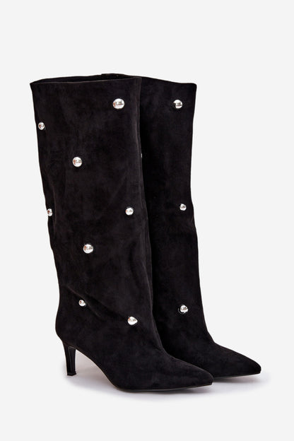 Boots with heels model 218484 Step in style