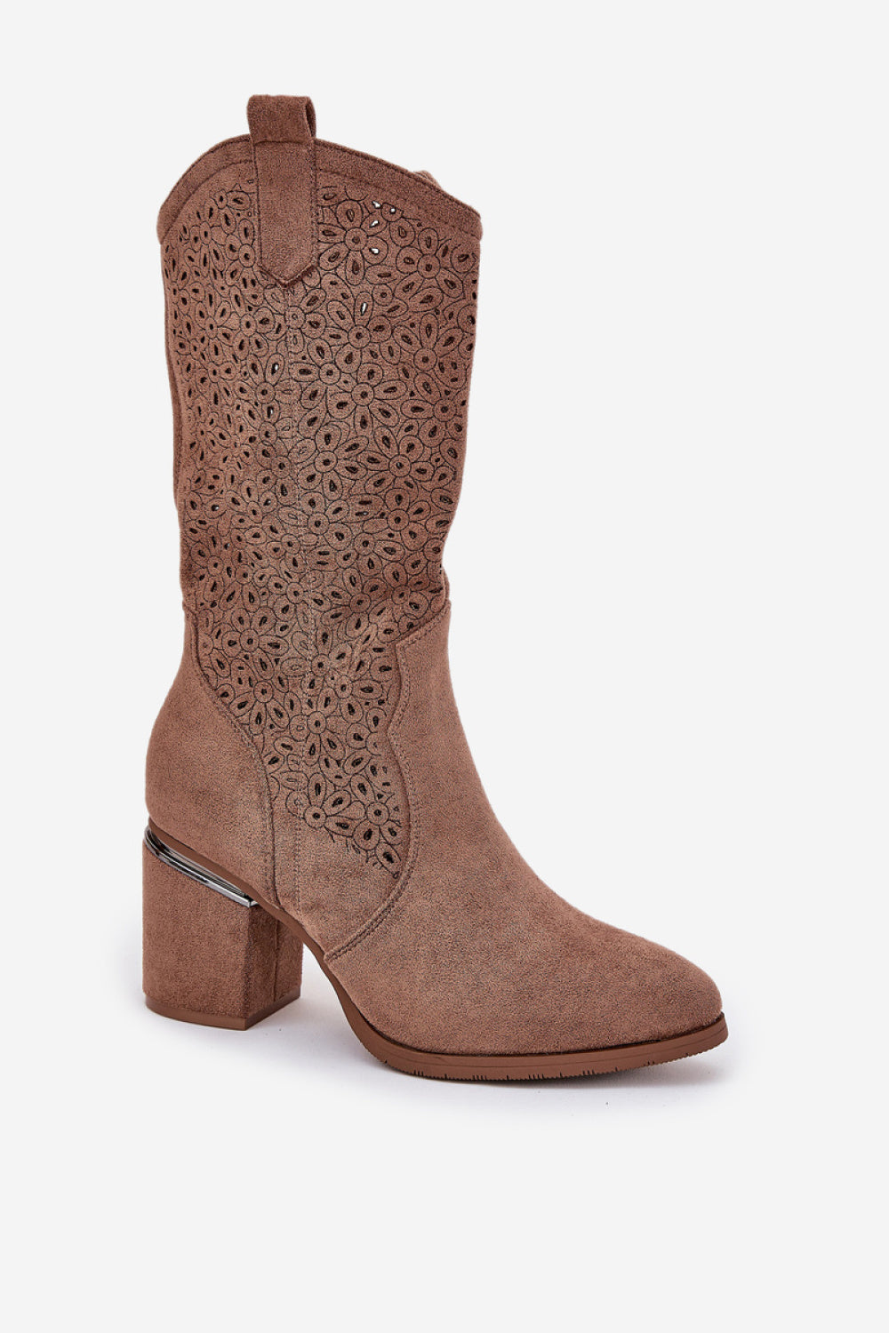 Perforated Boots Model 218495 Step in style