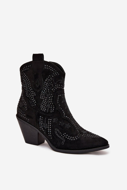 Ankle boots with heels model 218512 Step in style