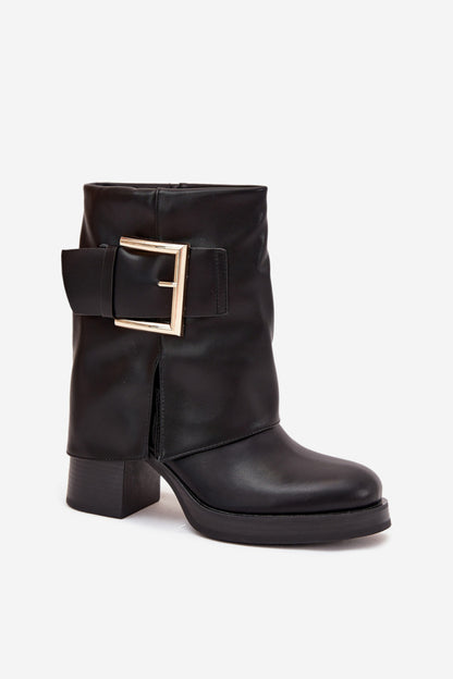 Stiefeletten mit Absatz model 218514 Step in style