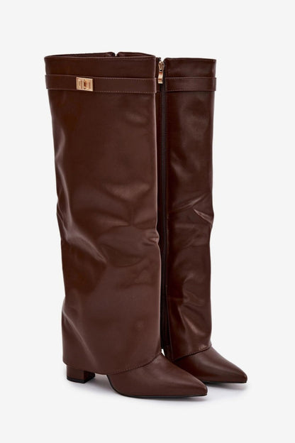 Boots with heels model 218481 Step in style