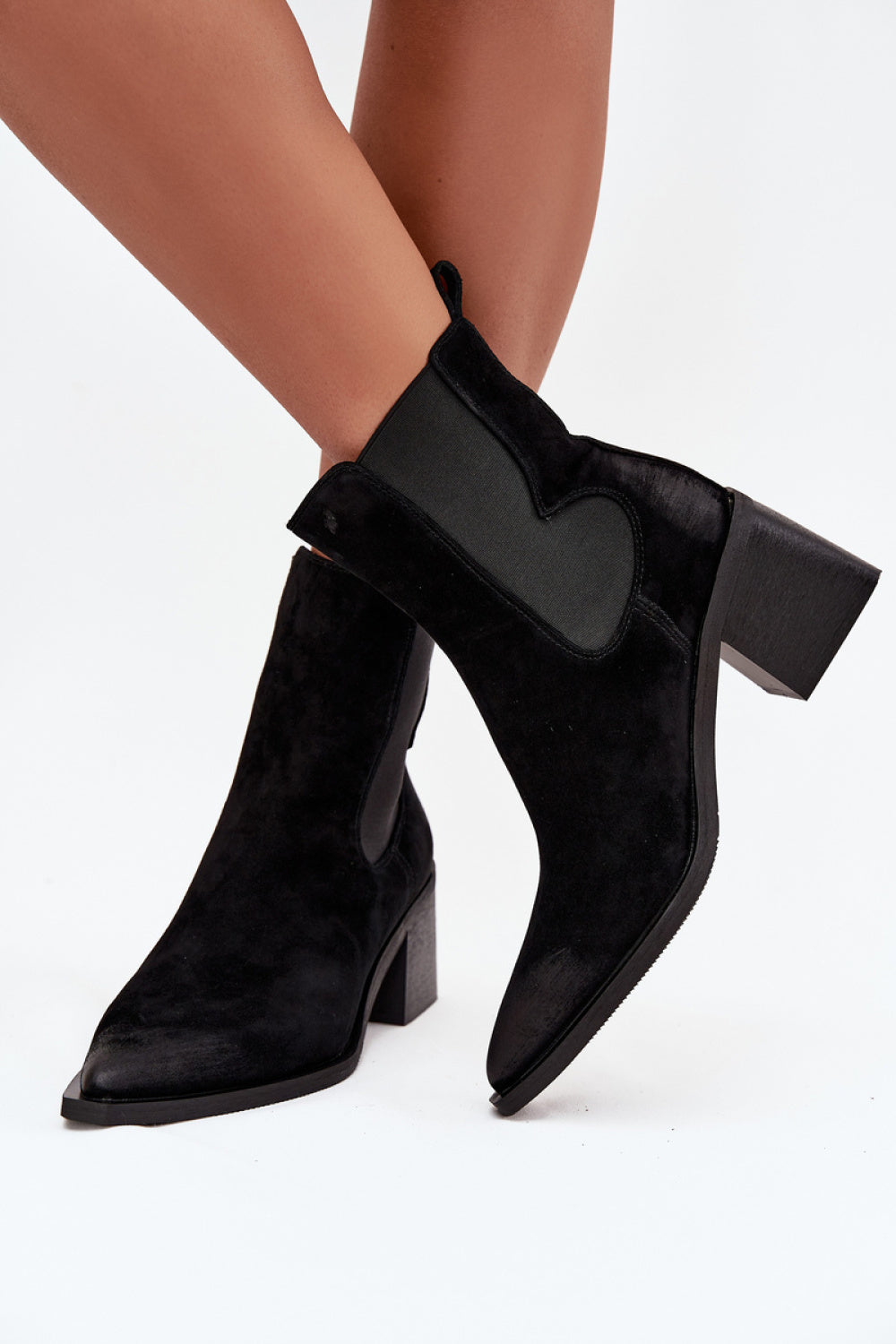 Ankle boots with heel model 218704 Step in style