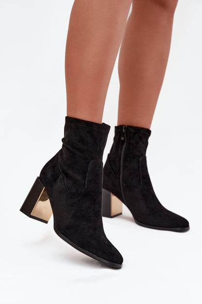 Ankle boots with heel model 218723 Step in style