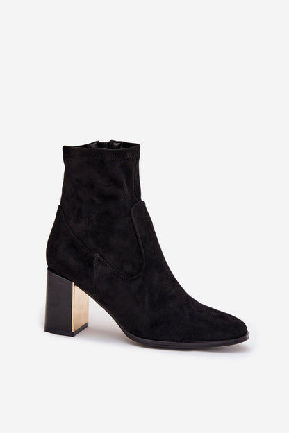 Ankle boots with heel model 218723 Step in style