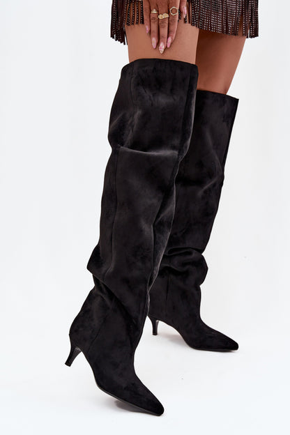 Boots with heels model 219139 Step in style