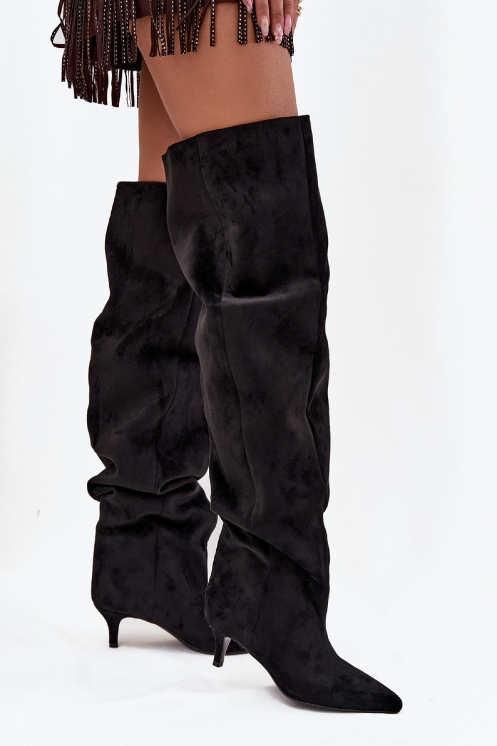 Boots with heels model 219139 Step in style