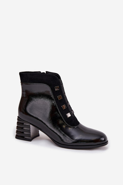Ankle boots with heels model 219244 Step in style