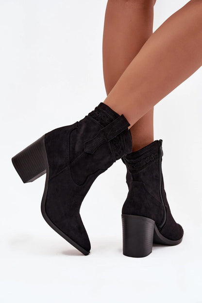 Ankle boots with heel model 219243 Step in style