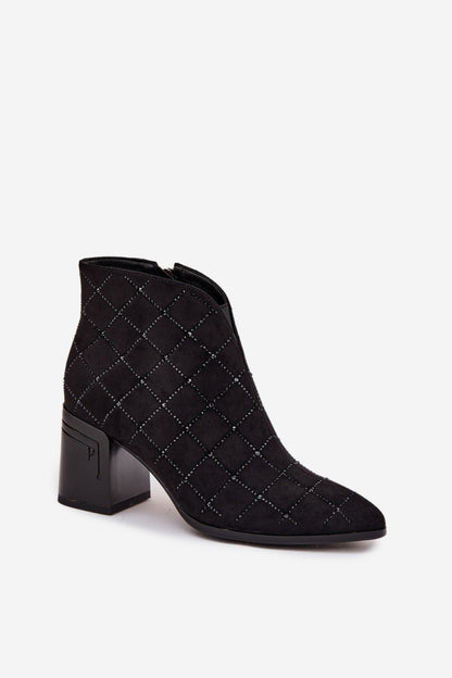 Ankle boots with heel model 219270 Step in style