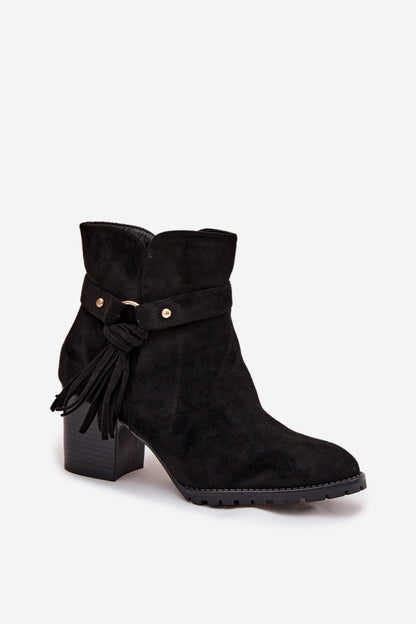 Heeled ankle boots model 219573 Step in style