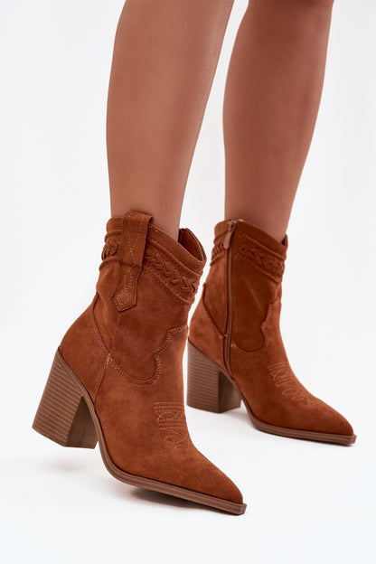 Ankle boots with heels model 219574 Step in style