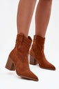 Ankle boots with heels model 219574 Step in style