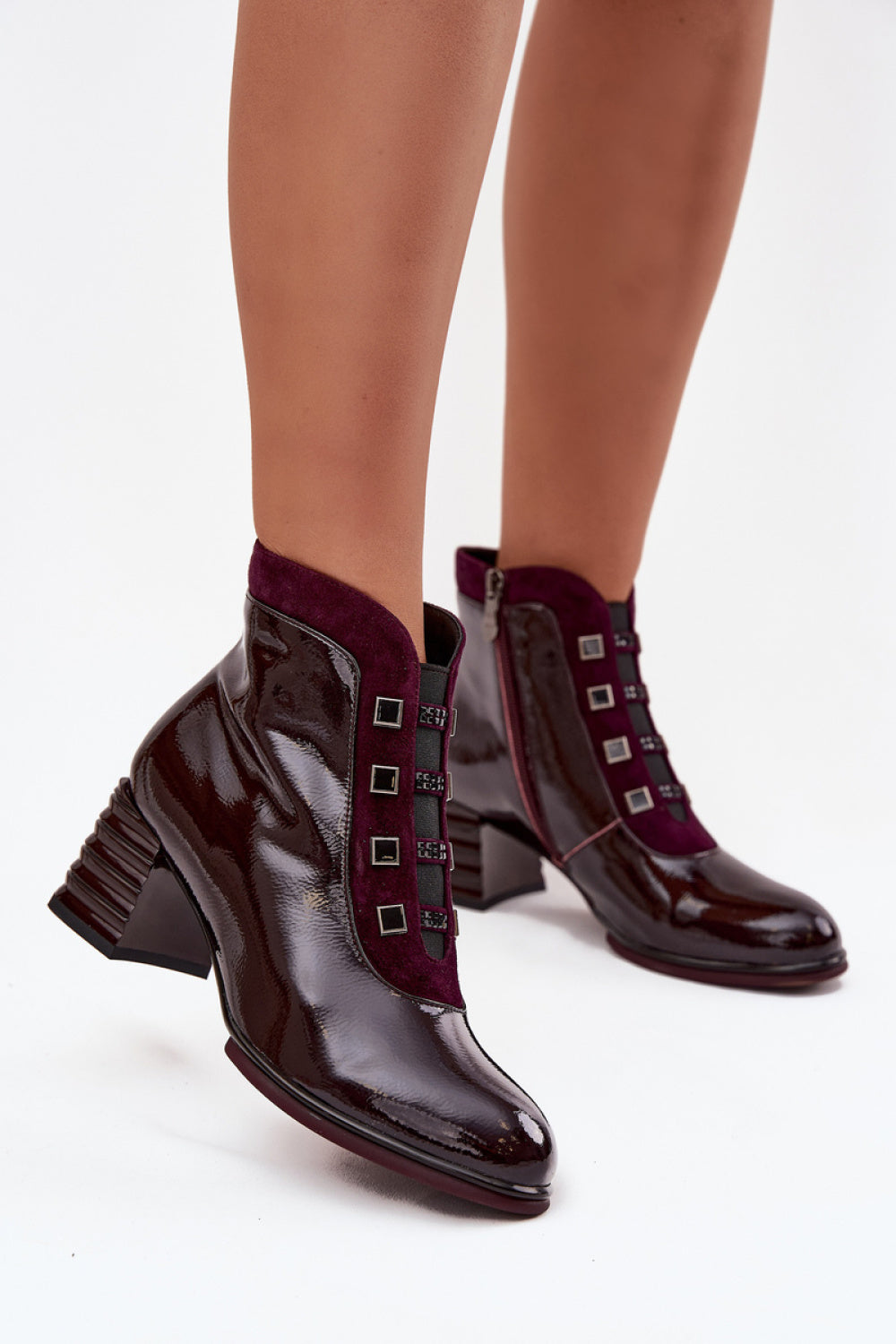 Ankle boots with heels model 219577 Step in style