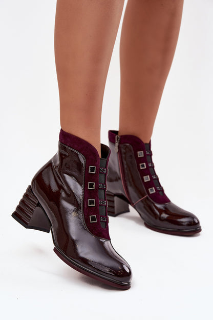 Ankle boots with heels model 219577 Step in style
