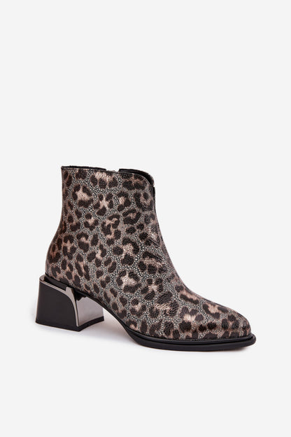 Ankle boots with heels model 219591 Step in style