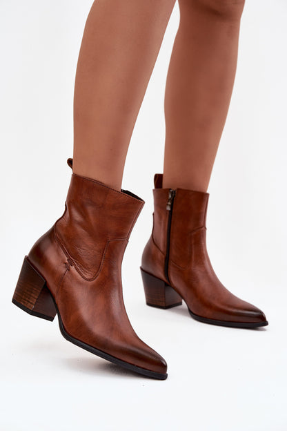 Ankle boots with heel model 219592 Step in style