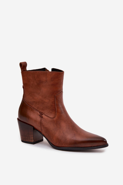 Ankle boots with heel model 219592 Step in style
