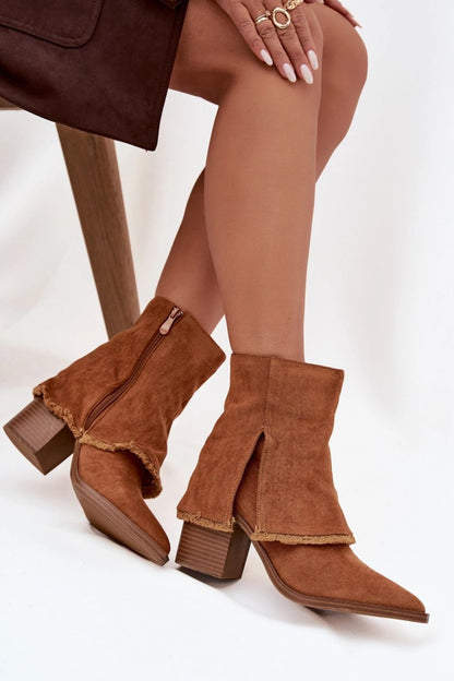 Ankle boots with heel model 219571 Step in style