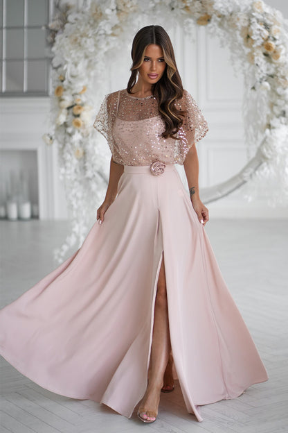 Long dress model 219689 Two-tone