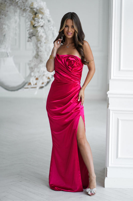 Long dress model 219714 Bicolor
