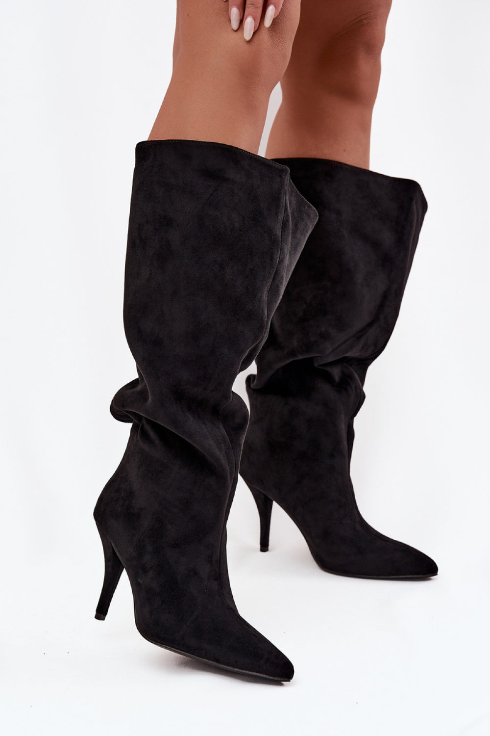Boots with heels model 219852 Step in style