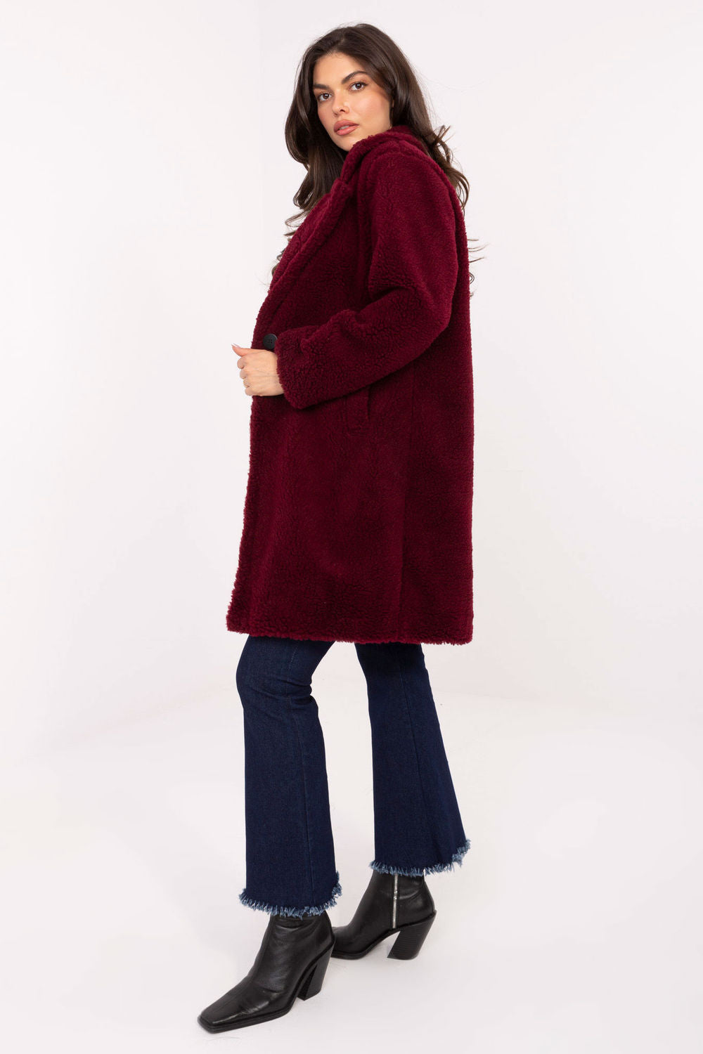 Coat model 219975 Factory Price
