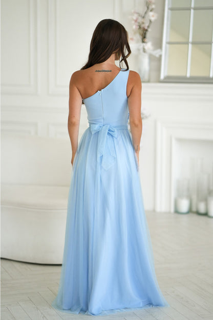 Long dress model 220092 Bicolour