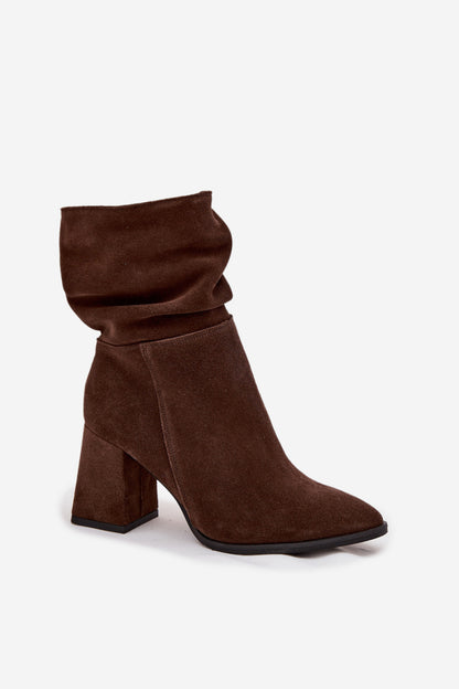 Ankle boots with heel model 220192 Step in style
