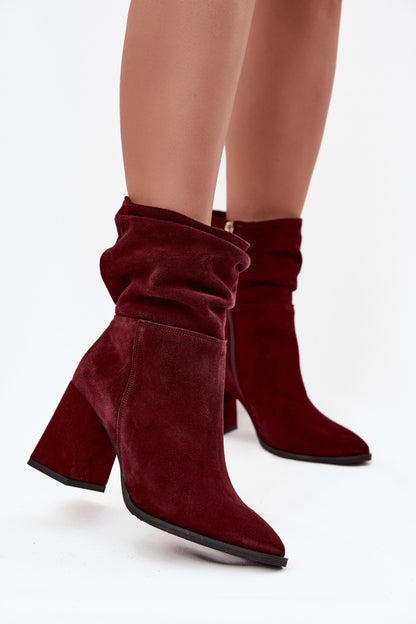 Heeled ankle boots model 220194 Step in style