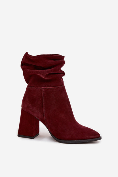 Heeled ankle boots model 220194 Step in style