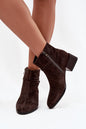 Ankle boots with heels model 220199 Step in style