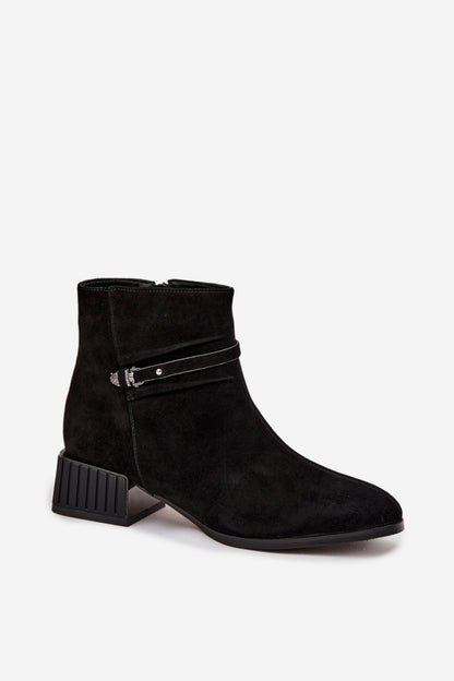 Ankle boots with heels model 220200 Step in style