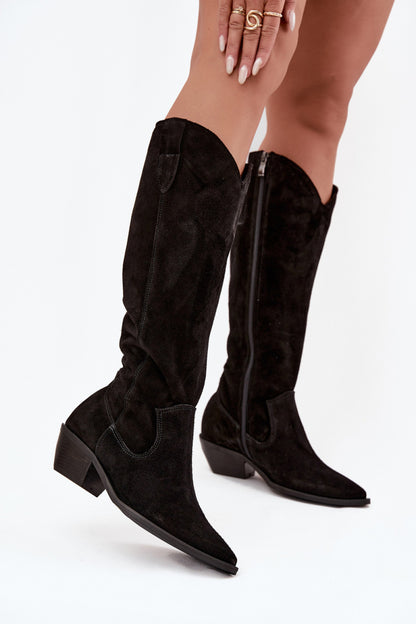 Boots with heels model 220210 Step in style