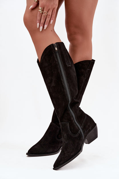 Boots with heels model 220210 Step in style