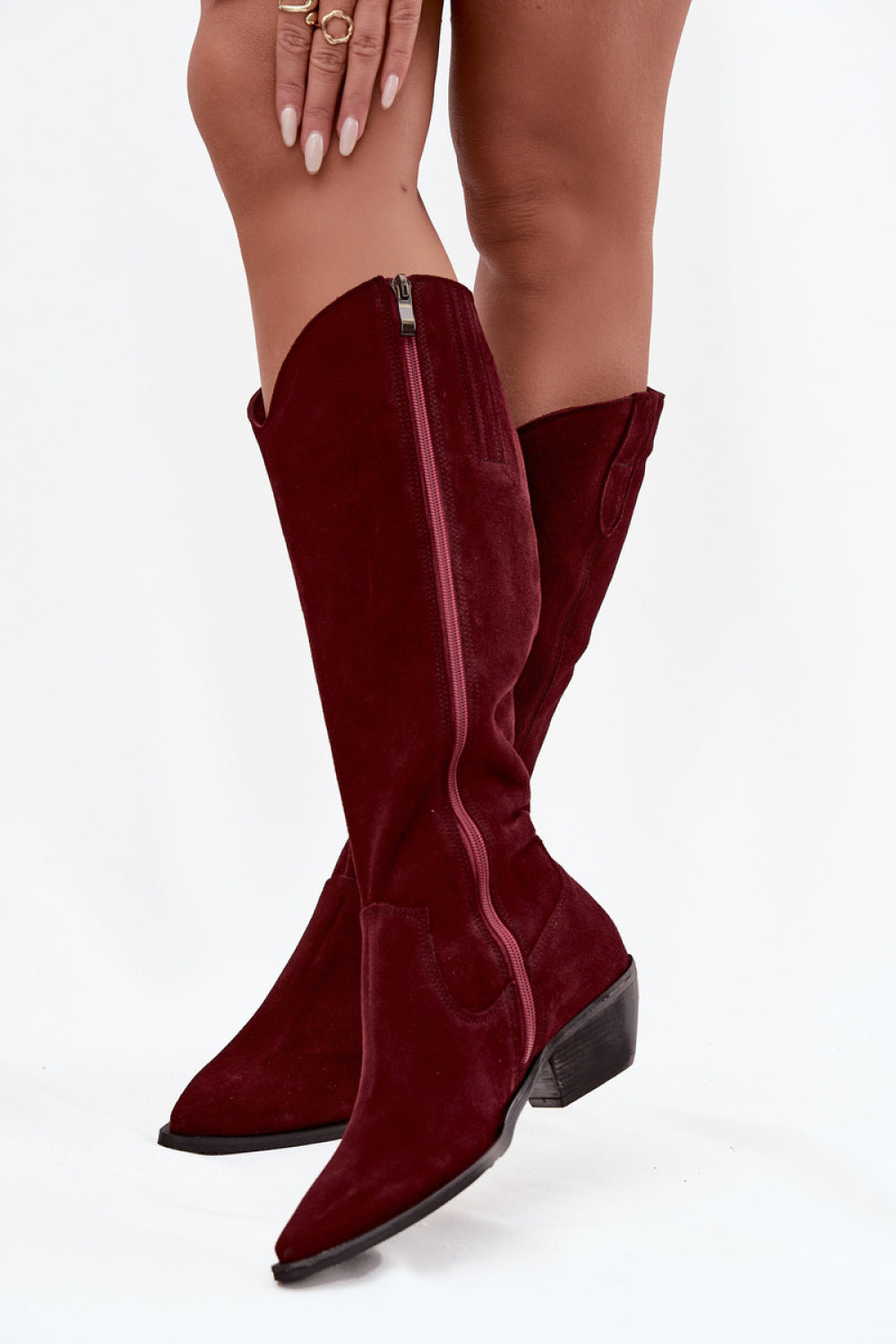 Boots with heels model 220212 Step in style