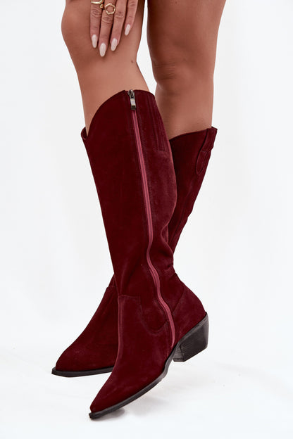 Boots with heels model 220212 Step in style