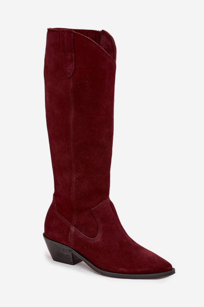 Boots with heels model 220212 Step in style