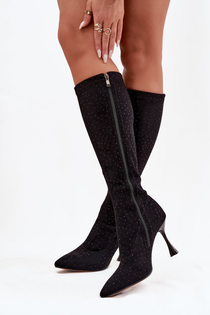 Boots with heels model 220213 Step in style