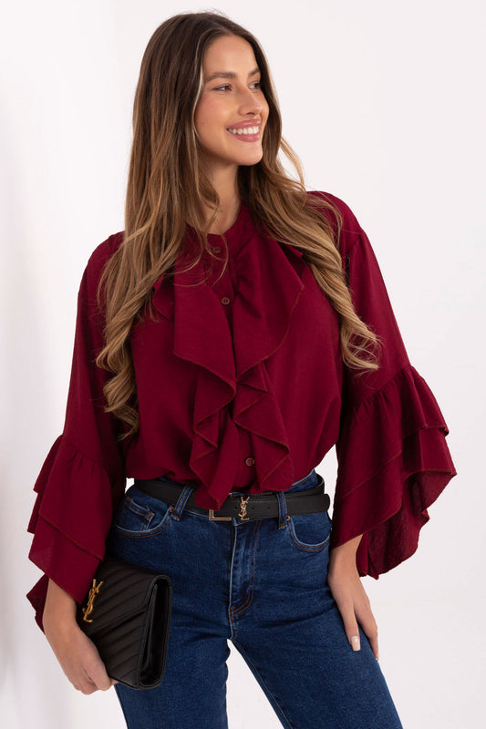Langarm Hemd model 220226 Rue Paris