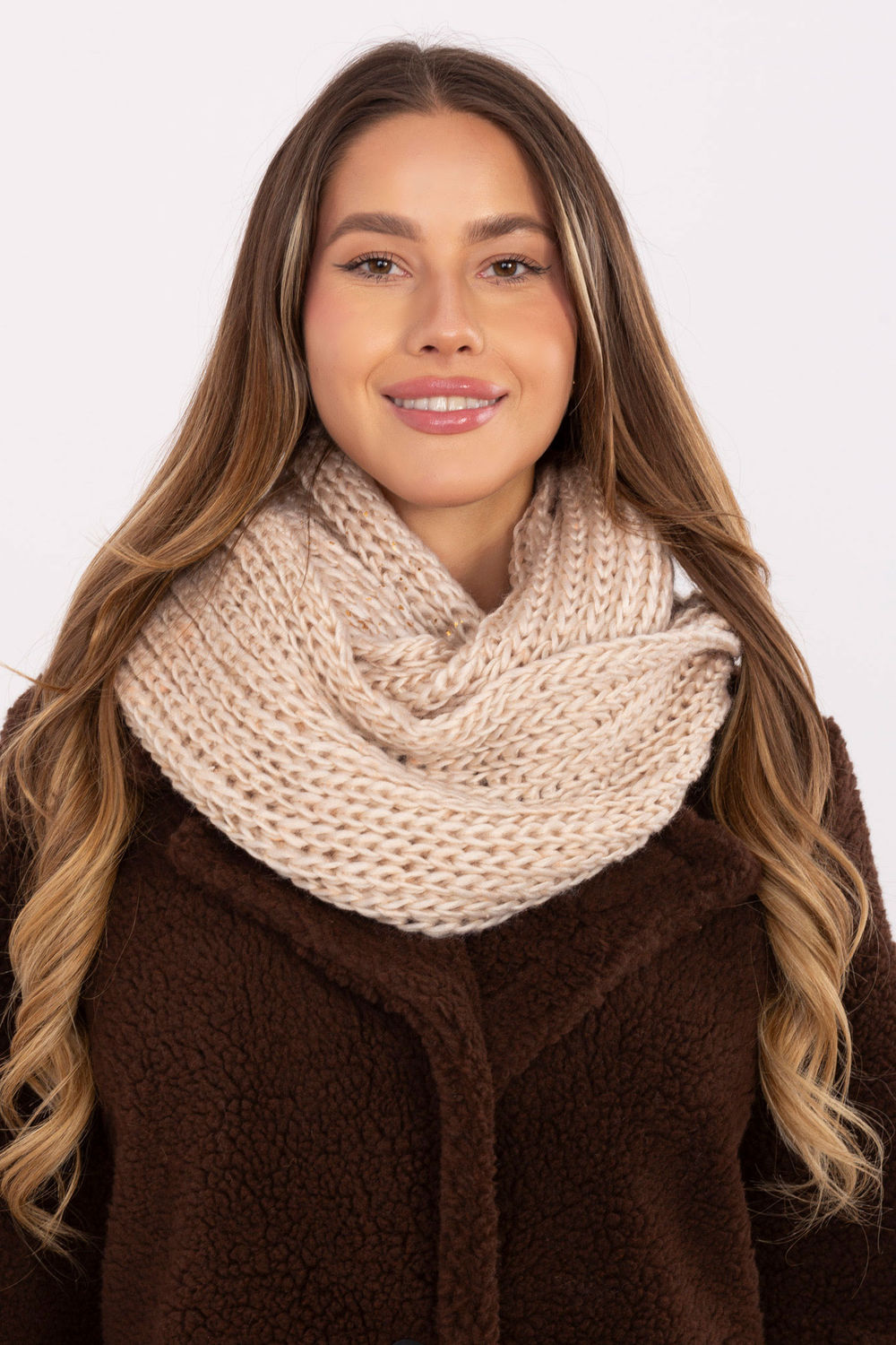 Tubular scarf model 220380 AT