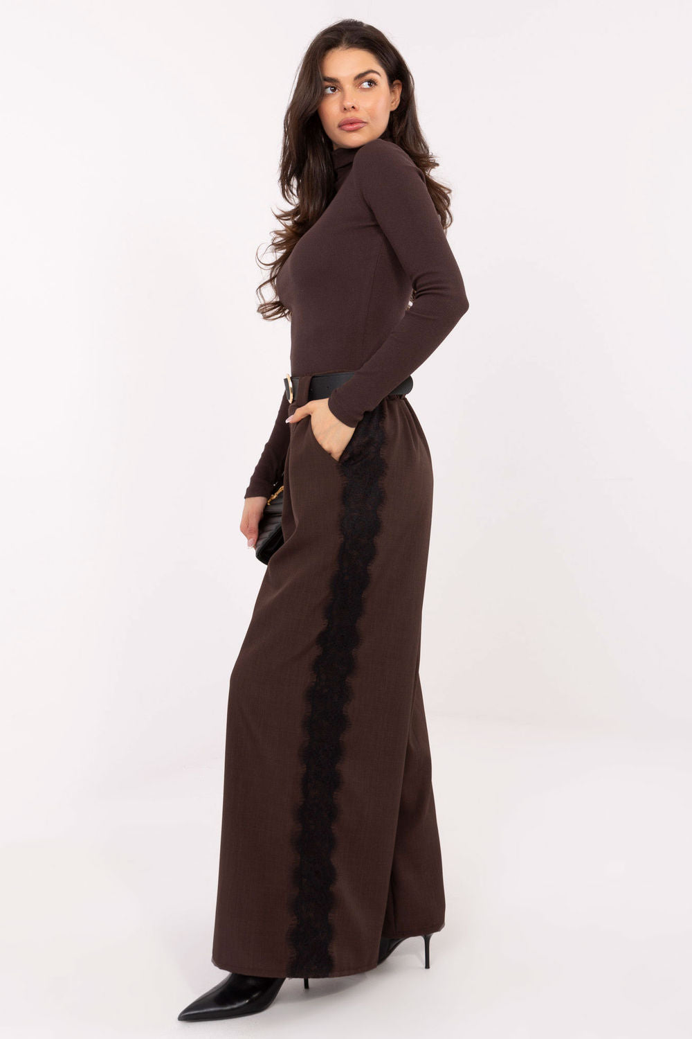 Turtleneck sweater model 220437 Rue Paris