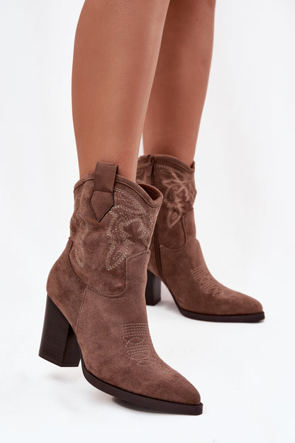 Ankle Boots with Heels model 220509 Step in style